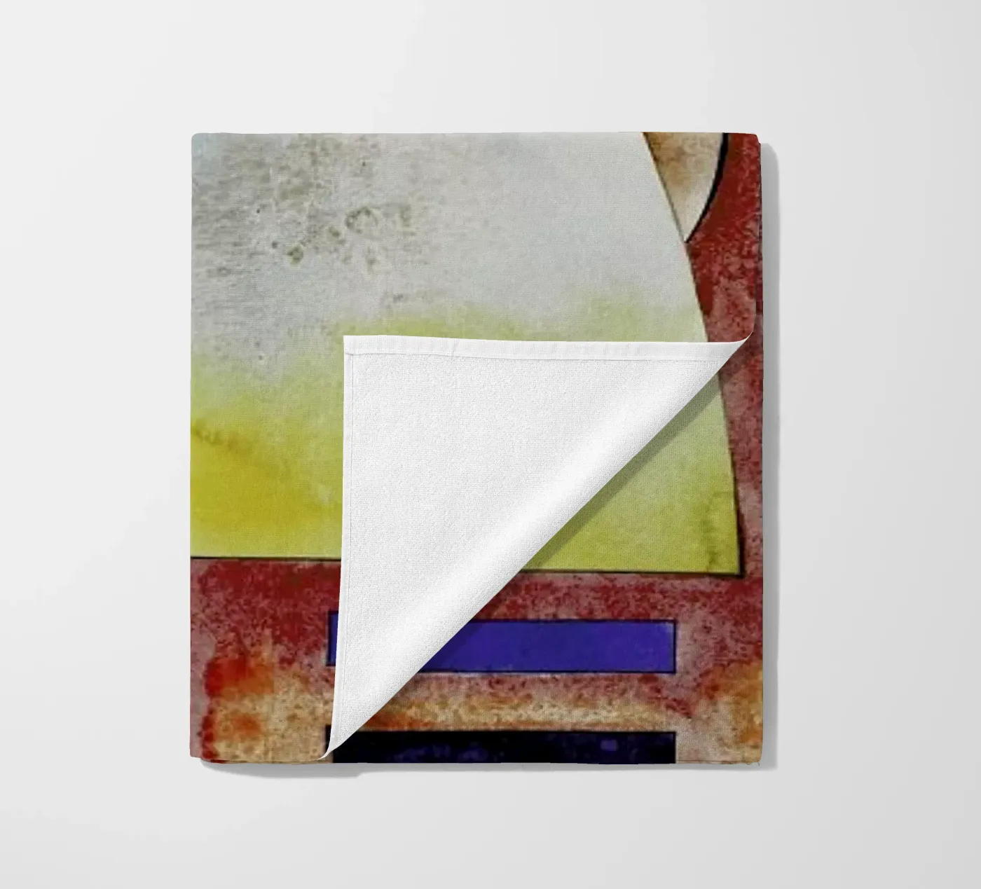 Kandinsky - Intermingling strandhanddoek van ARTOTHEK