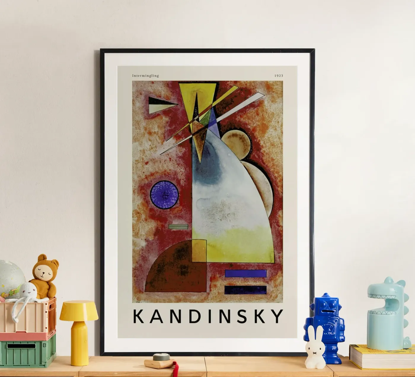 Kandinsky - Intermingling poster van ARTOTHEK