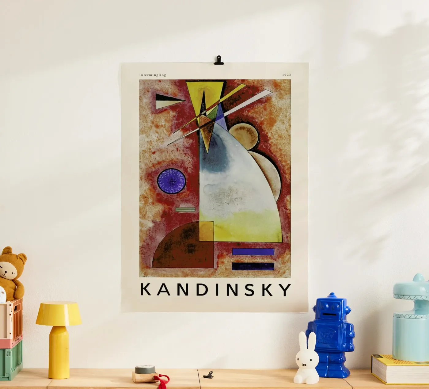 Kandinsky - Intermingling poster van ARTOTHEK