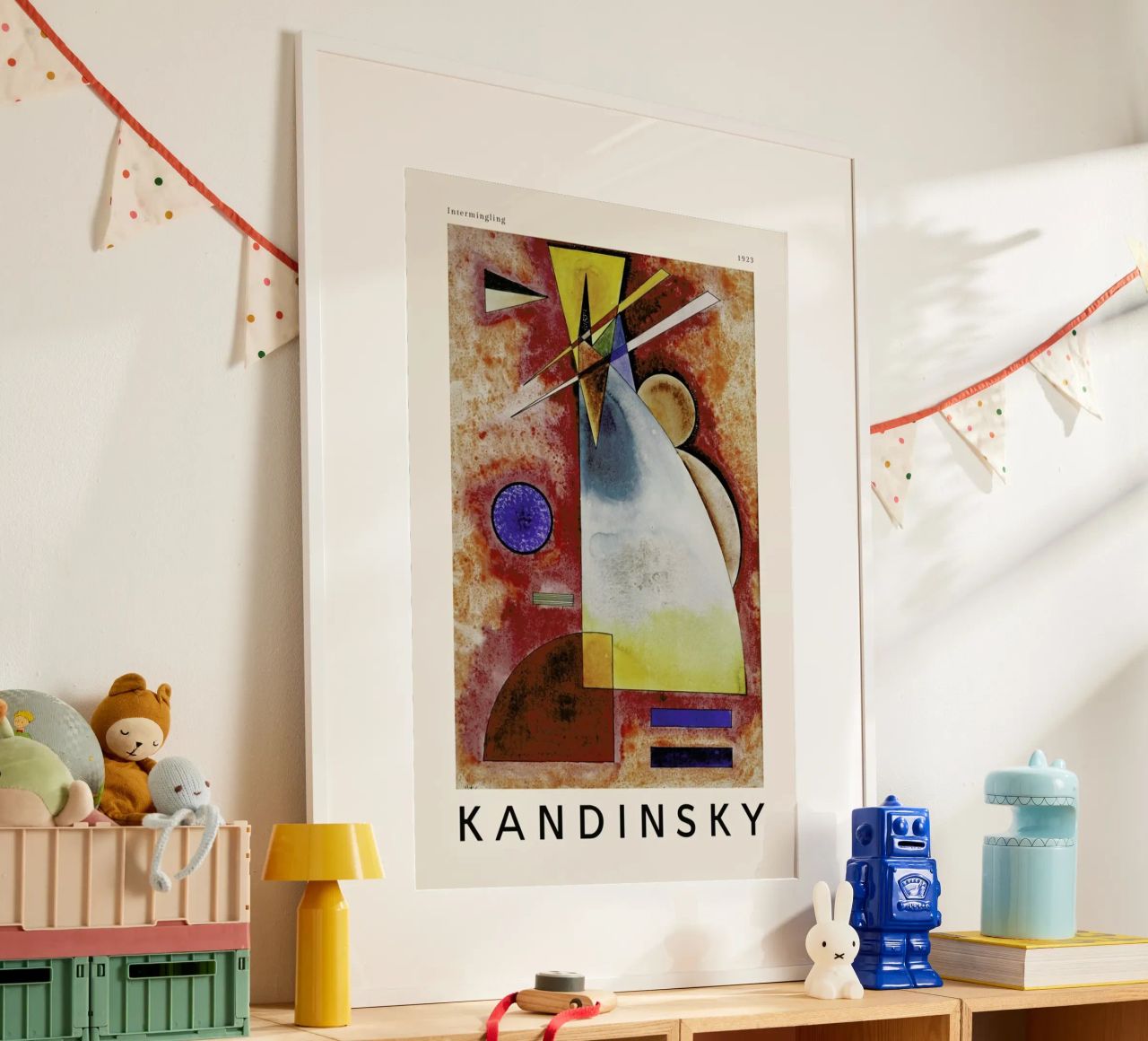 Kandinsky - Intermingling poster van ARTOTHEK