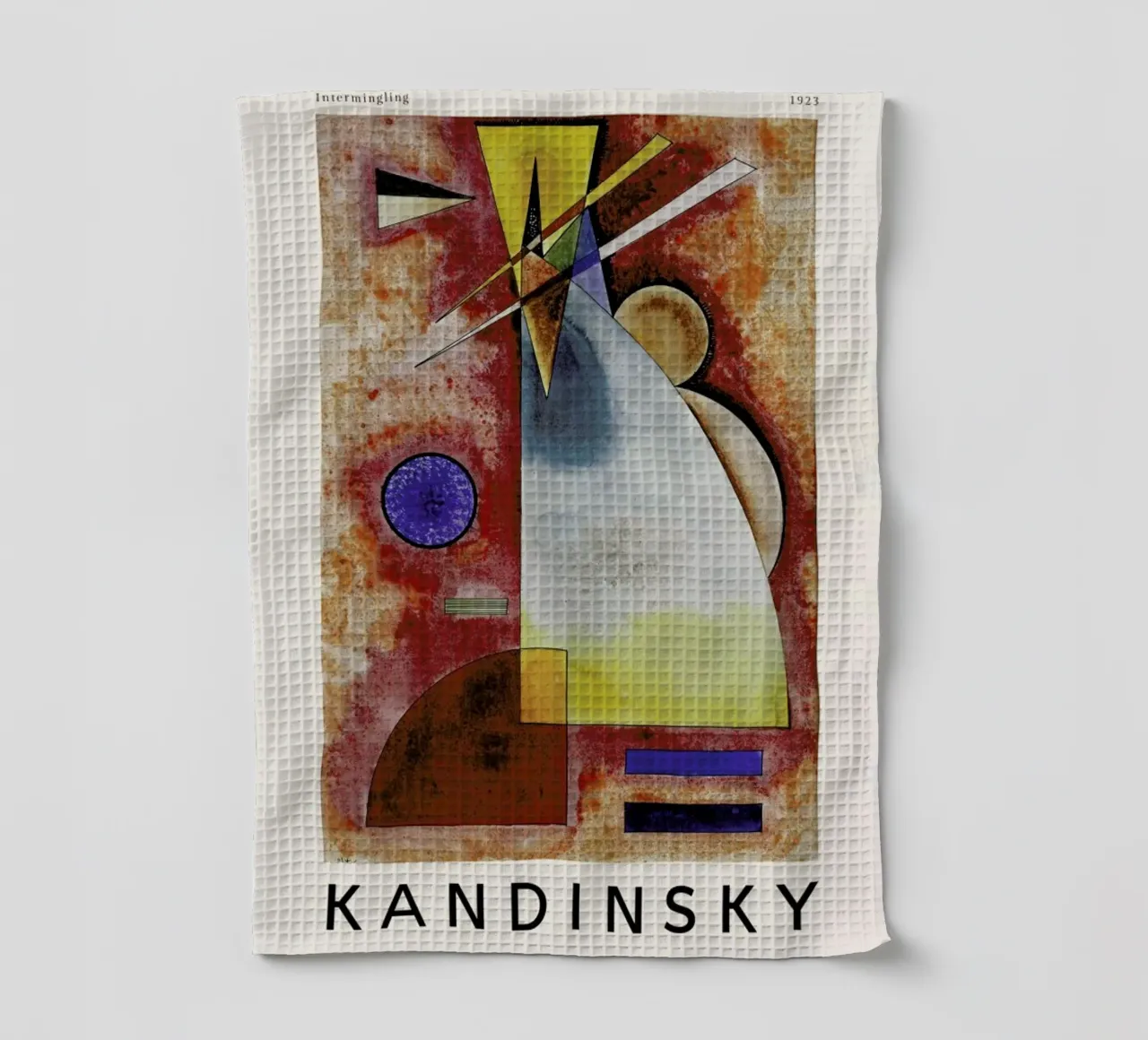 Kandinsky - Intermingling torchon de ARTOTHEK