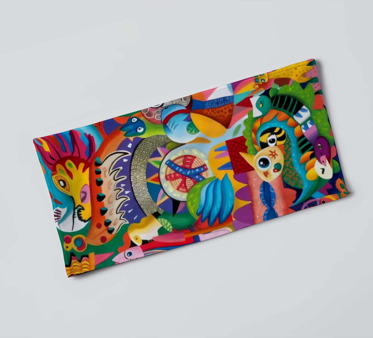 Mythical Creatures Fiesta towel by Monarco Virtuoso