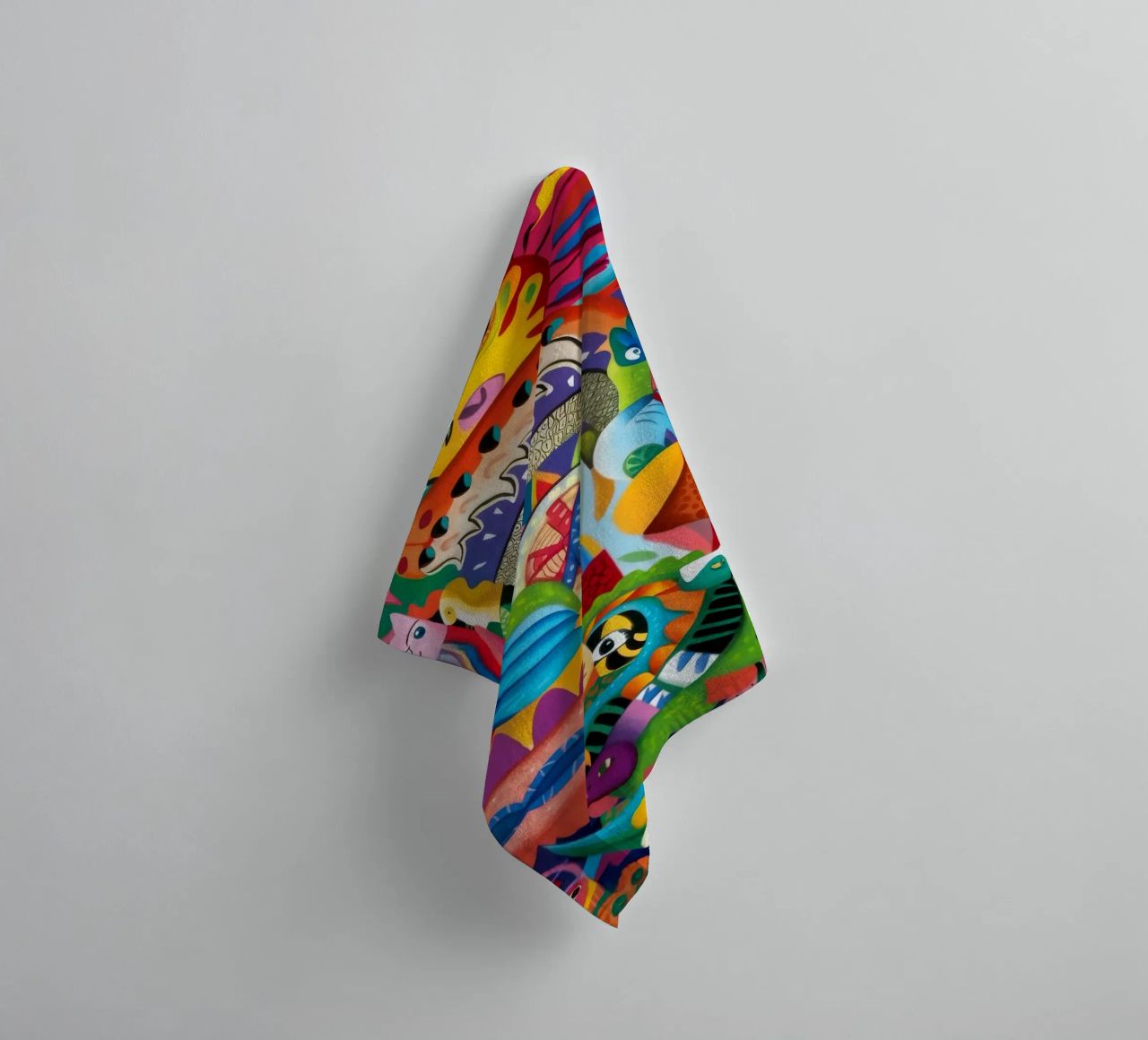 Mythical Creatures Fiesta towel by Monarco Virtuoso