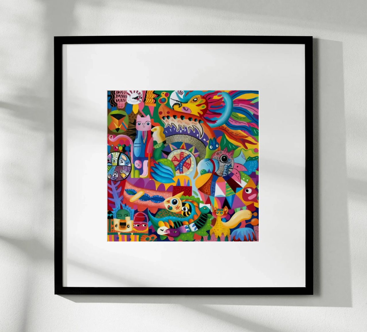 Mythical Creatures Fiesta poster by Monarco Virtuoso