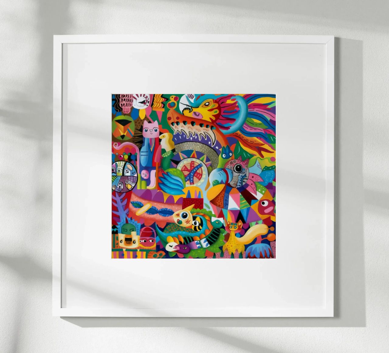 Mythical Creatures Fiesta poster by Monarco Virtuoso