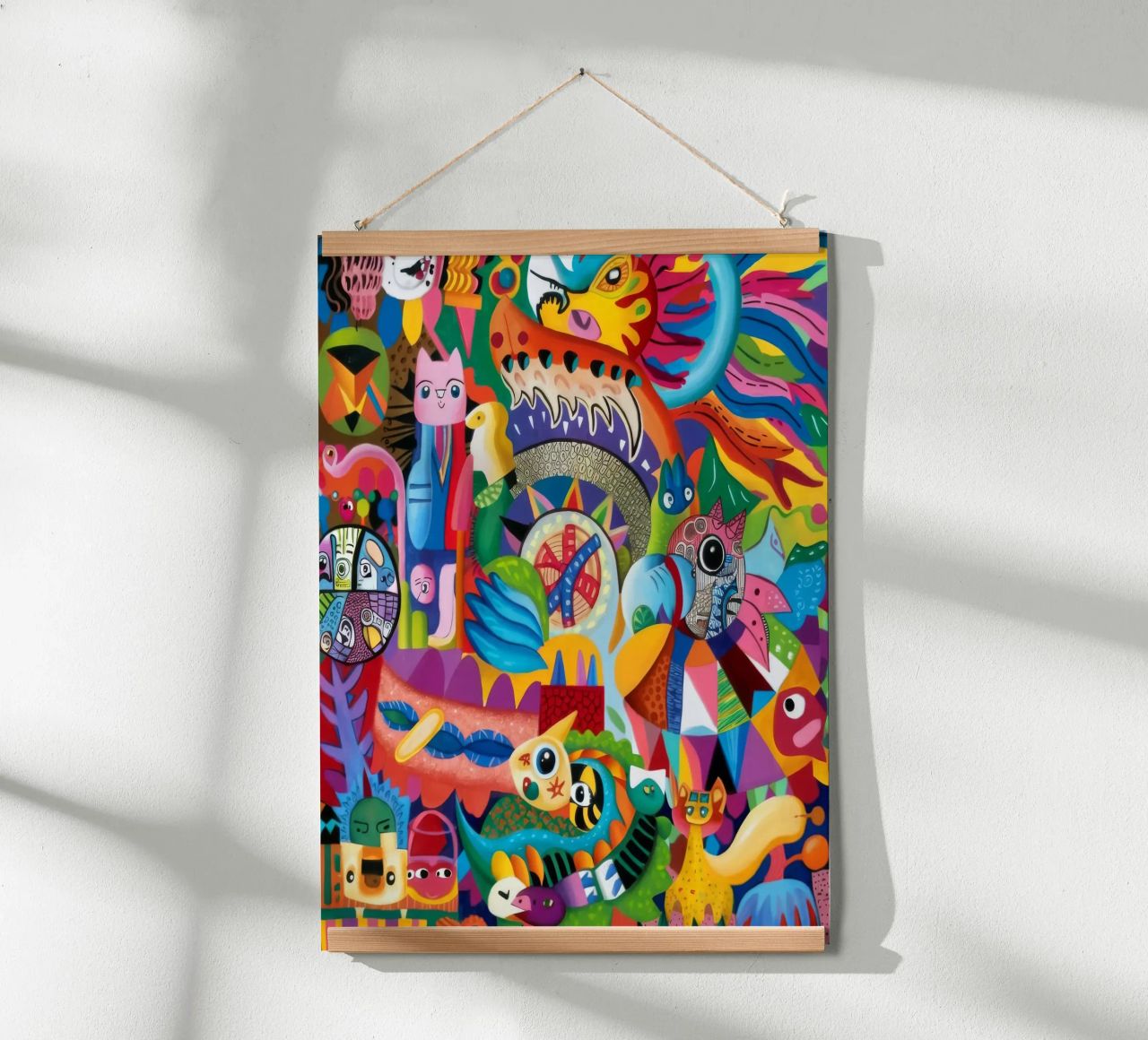 Mythical Creatures Fiesta poster by Monarco Virtuoso