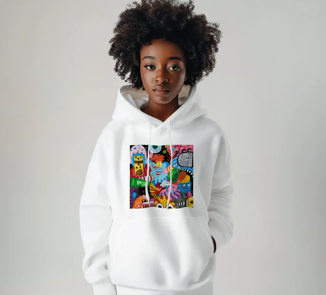 Abstract Fantasy Realm hoodie by Monarco Virtuoso