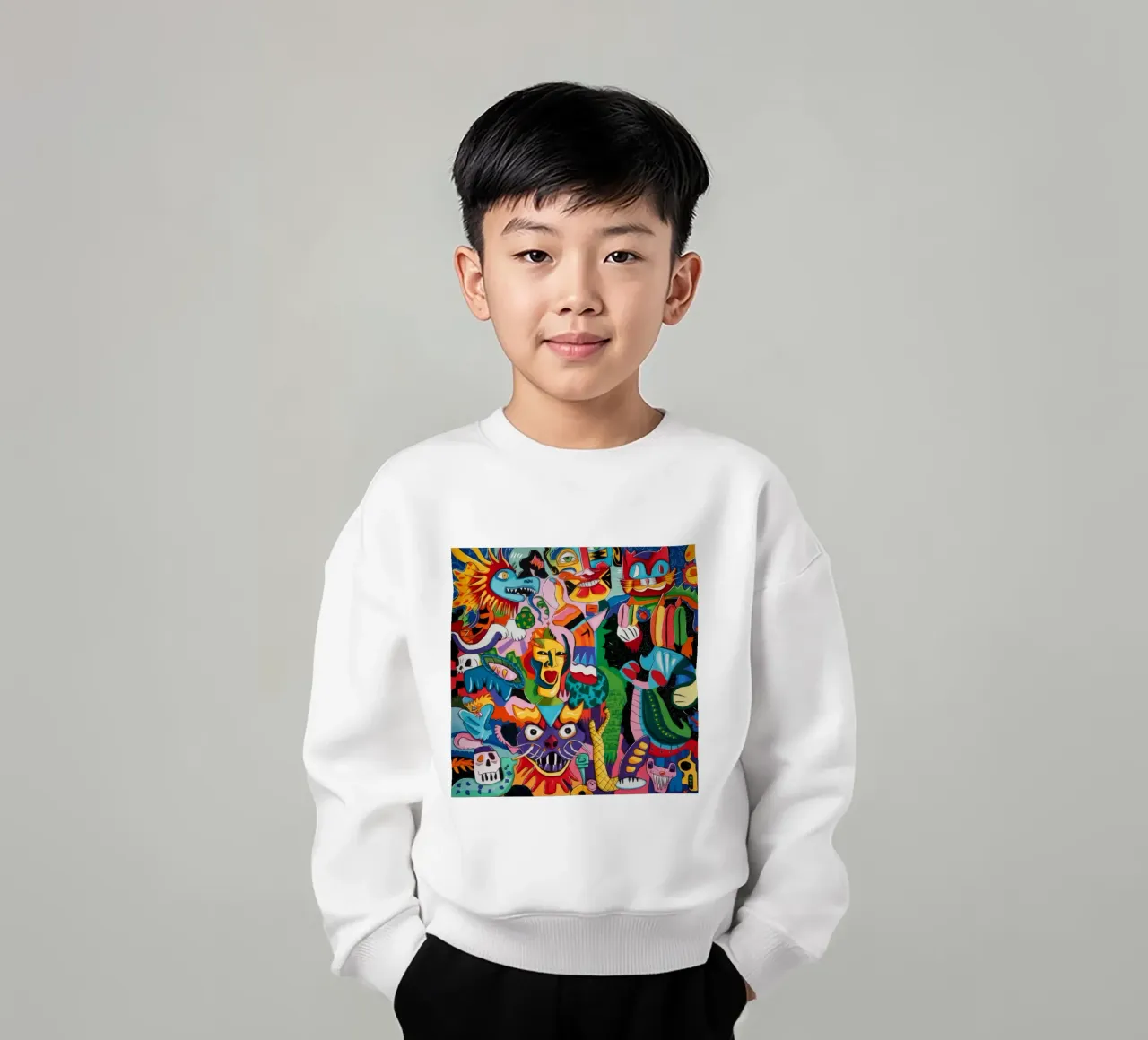 Paesaggio onirico surreale felpa bambino da Monarco Virtuoso