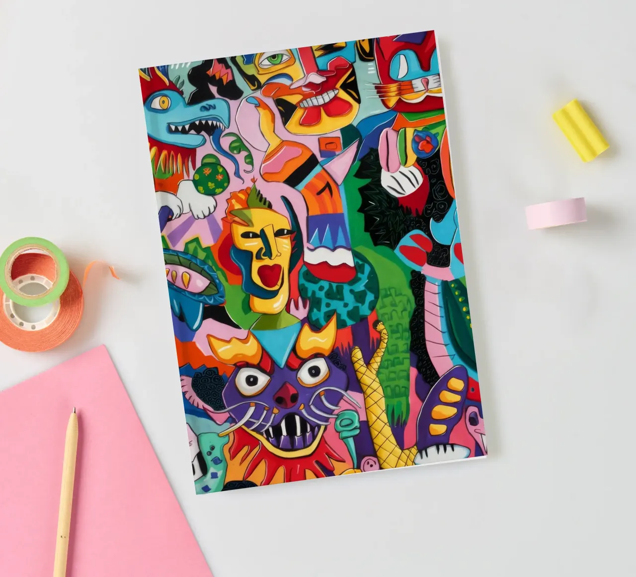 Surreal Dreamscape notebook by Monarco Virtuoso