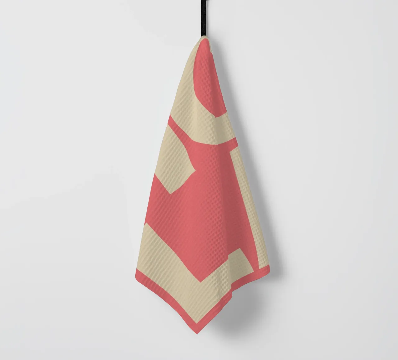 HOLA – Bold Greeting - Spanish Hello canovaccio da cucina da QuooodZ by MooodzArt
