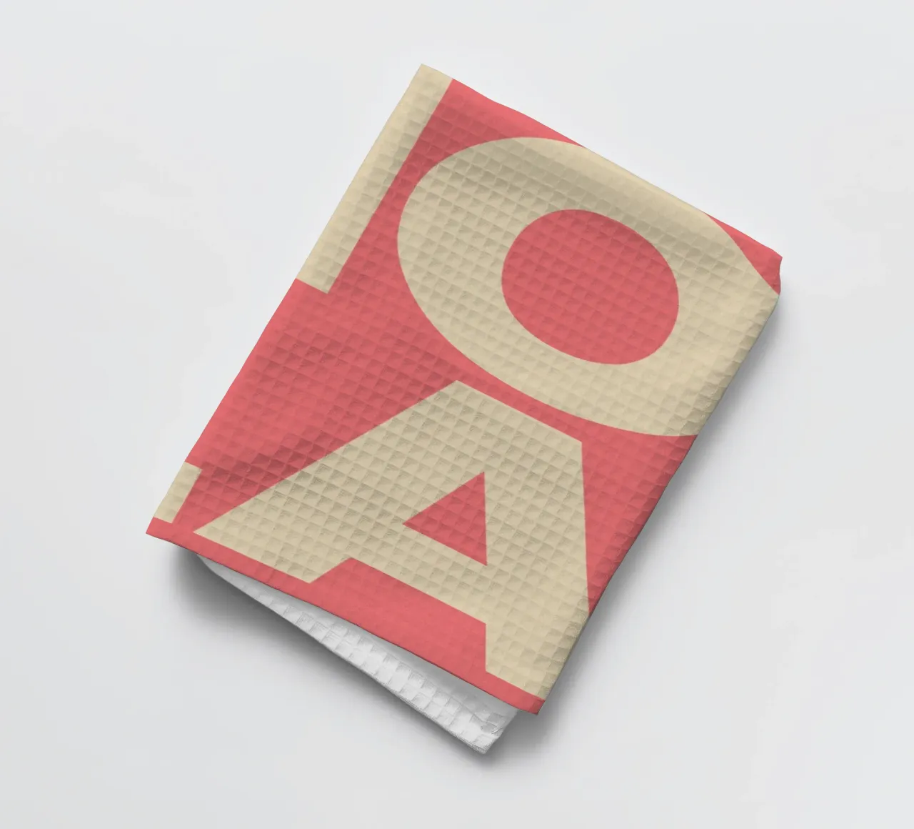 HOLA – Bold Greeting - Spanish Hello canovaccio da cucina da QuooodZ by MooodzArt