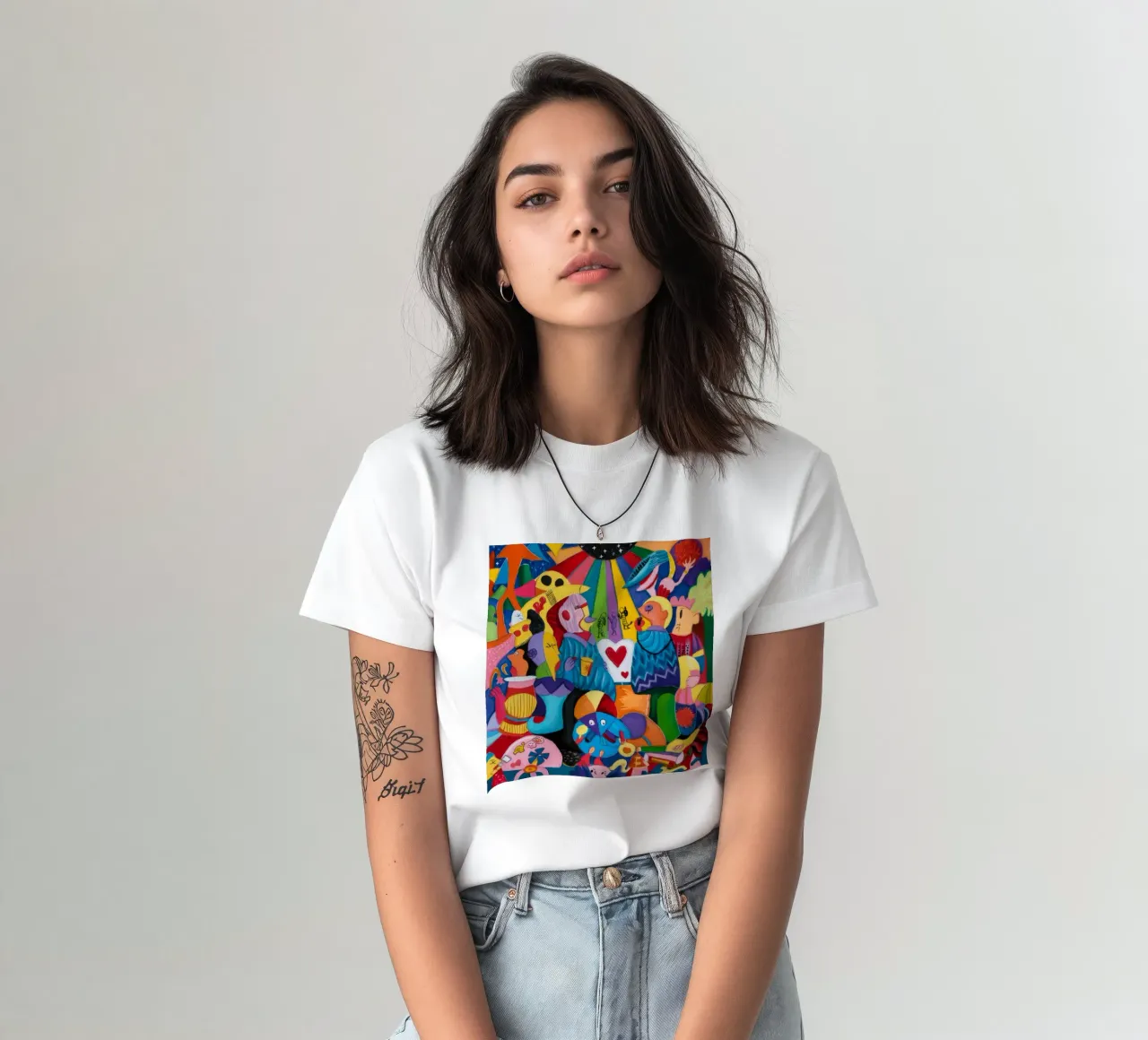 Colorful Celebration t-shirt by Monarco Virtuoso