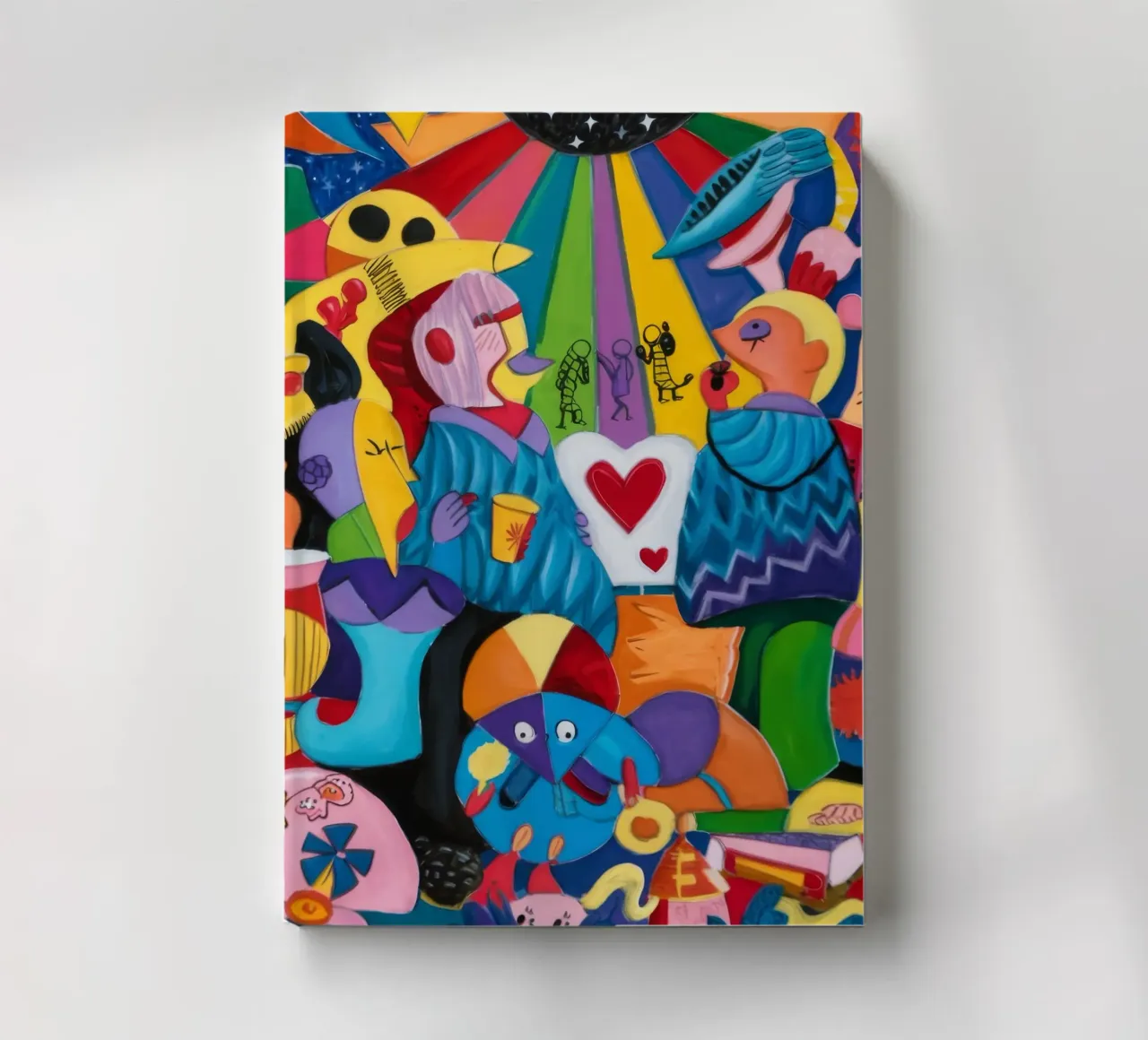 Colorful Celebration notebook by Monarco Virtuoso