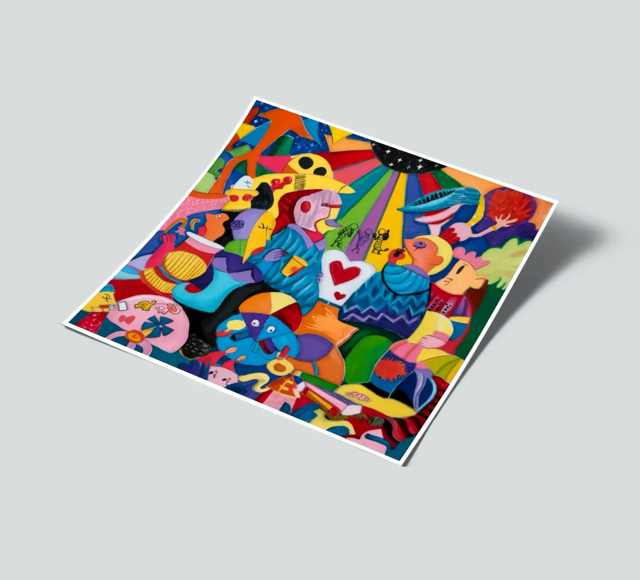Colorful Celebration sticker sheet by Monarco Virtuoso