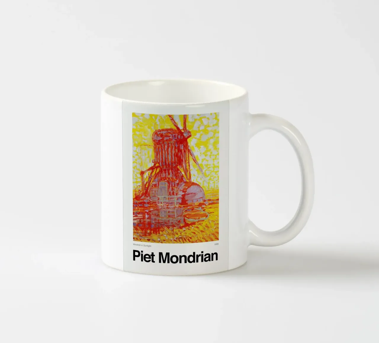 Mondrian - Windmill in Sunlight tazza in ceramica da ARTOTHEK