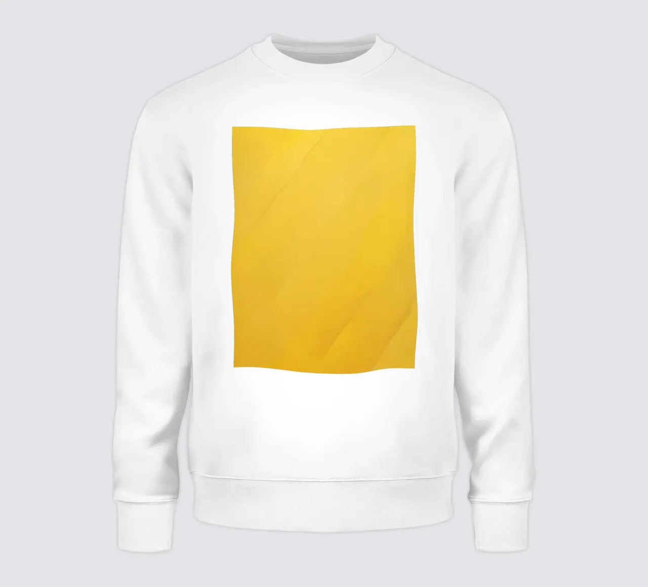 Fond abstrait jaune vif sweat de DesignDoodle