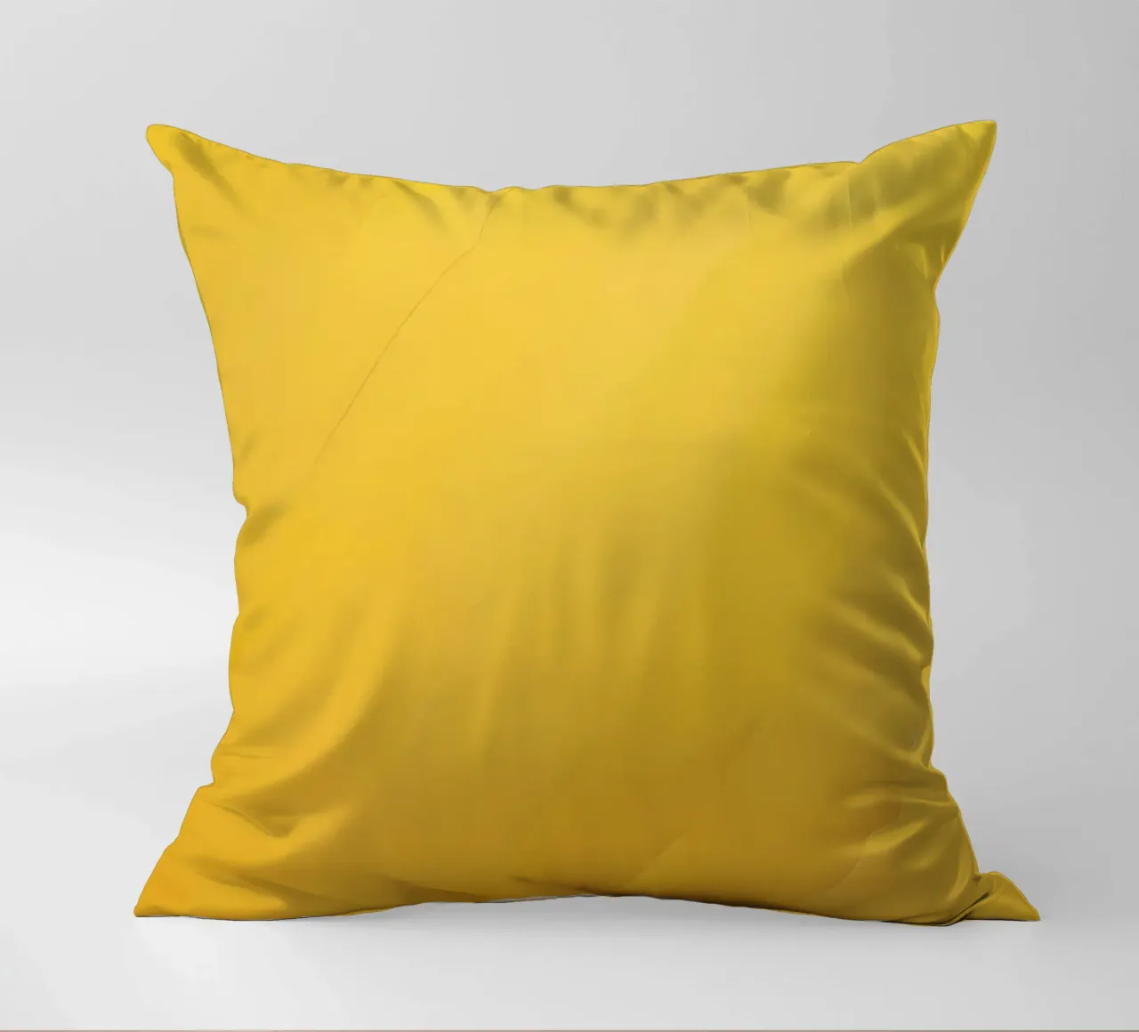Fond abstrait jaune vif coussin de DesignDoodle
