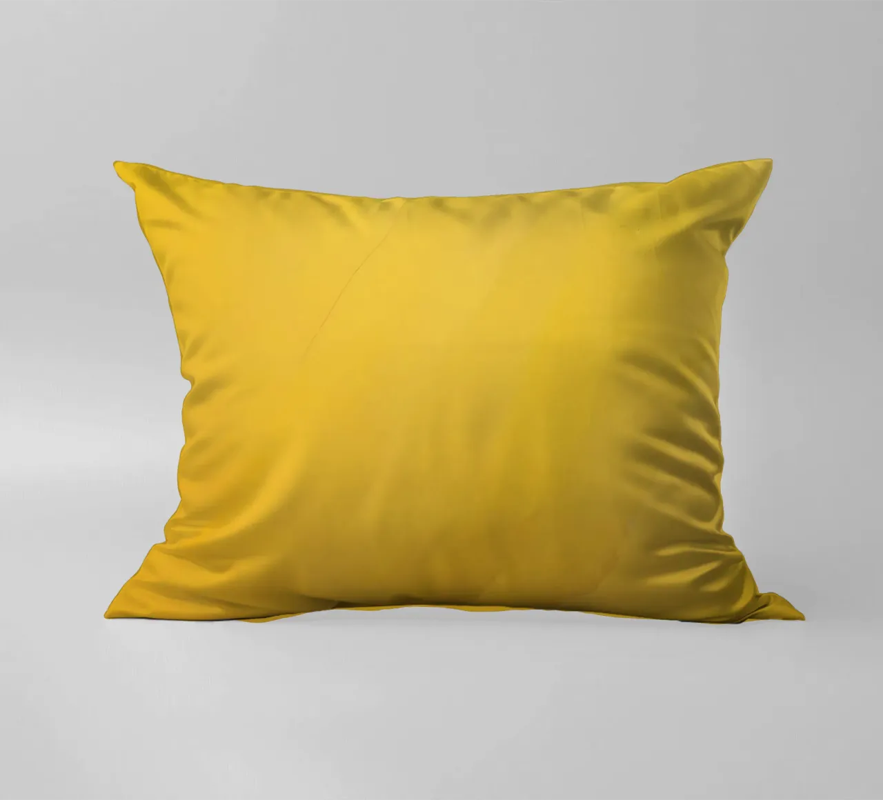Fond abstrait jaune vif coussin de DesignDoodle