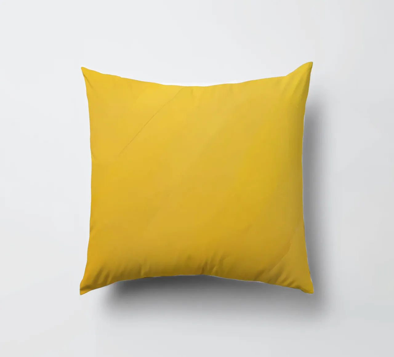 Fond abstrait jaune vif coussin de DesignDoodle