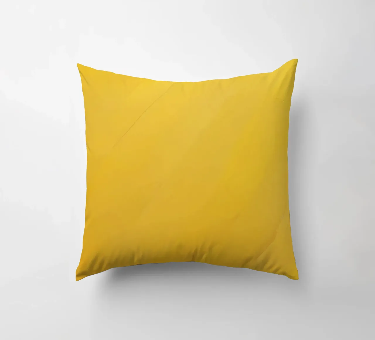 Fond abstrait jaune vif coussin de DesignDoodle