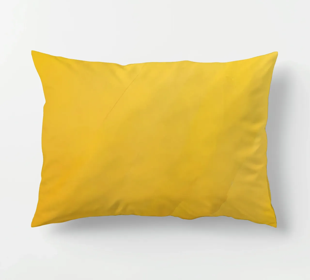Fond abstrait jaune vif coussin de DesignDoodle