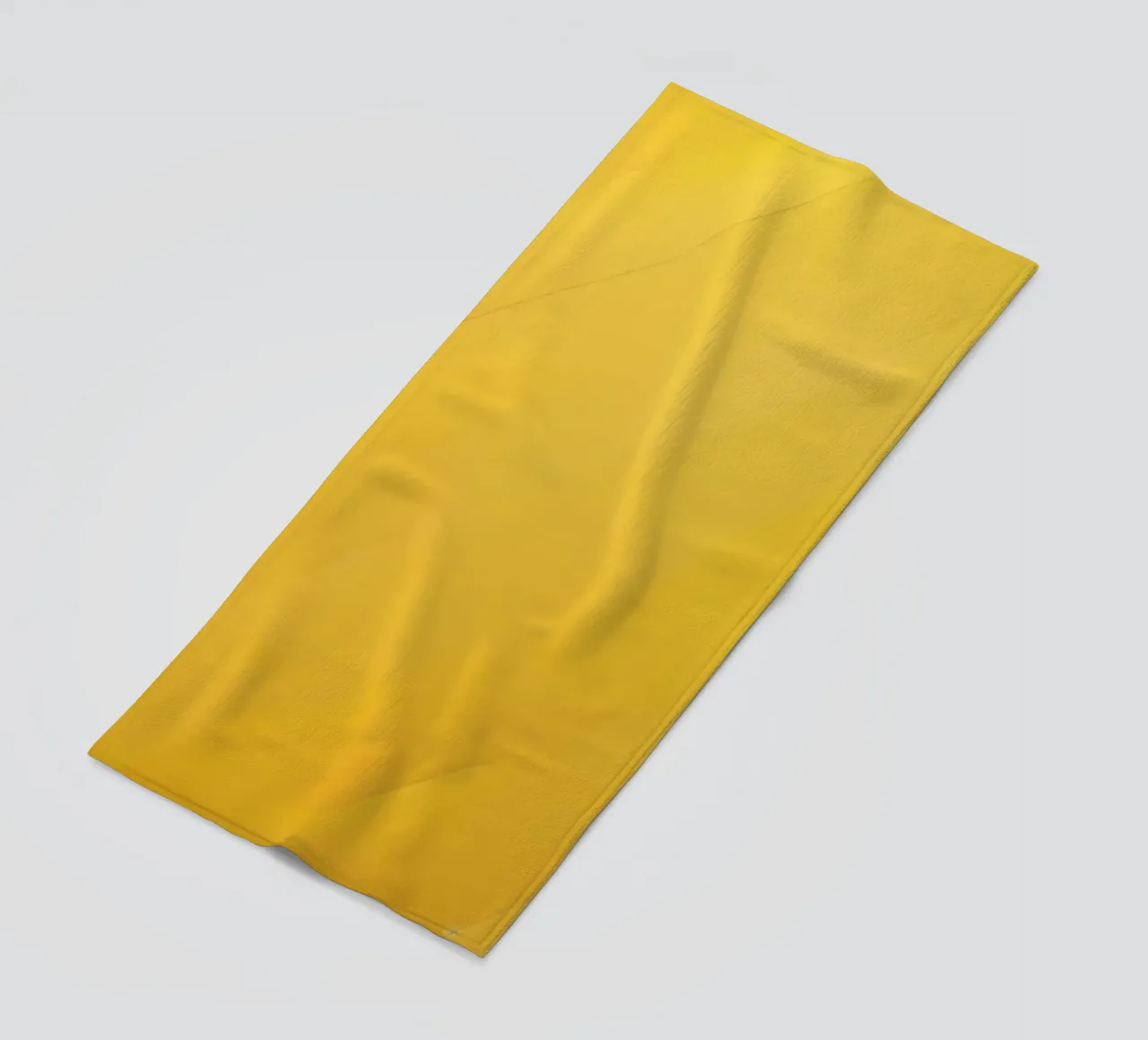 Fond abstrait jaune vif serviette de plage de DesignDoodle