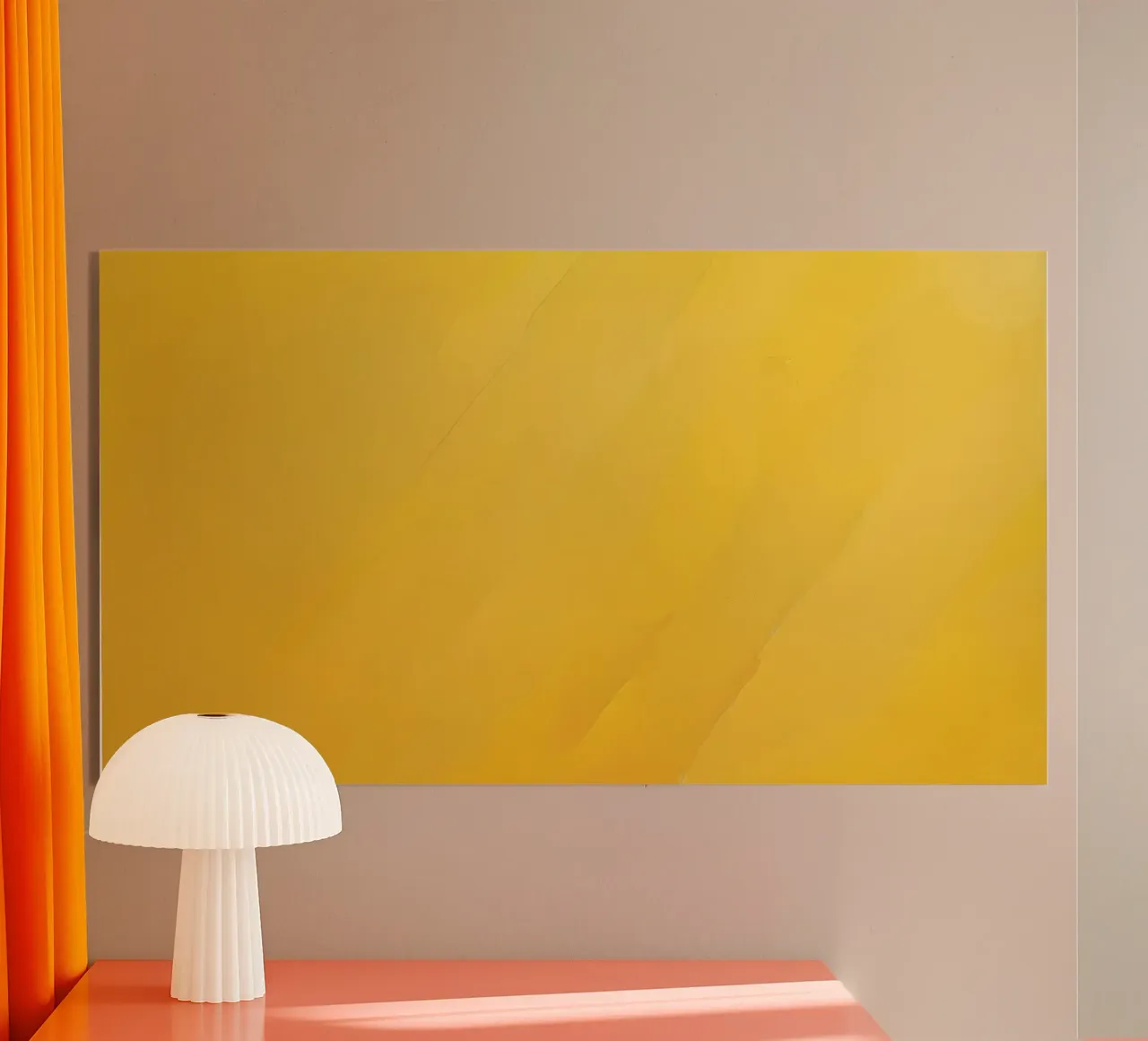 Fond abstrait jaune vif plexiglas de DesignDoodle