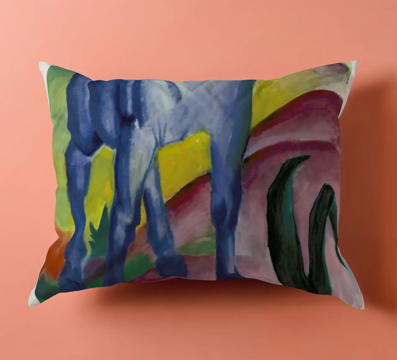 Franz Marc-Blaues Pferd I cuscino da ARTOTHEK