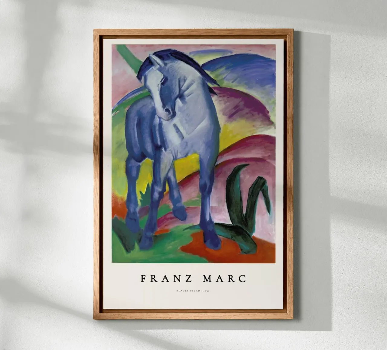 Franz Marc-Blaues Pferd I canvas by ARTOTHEK