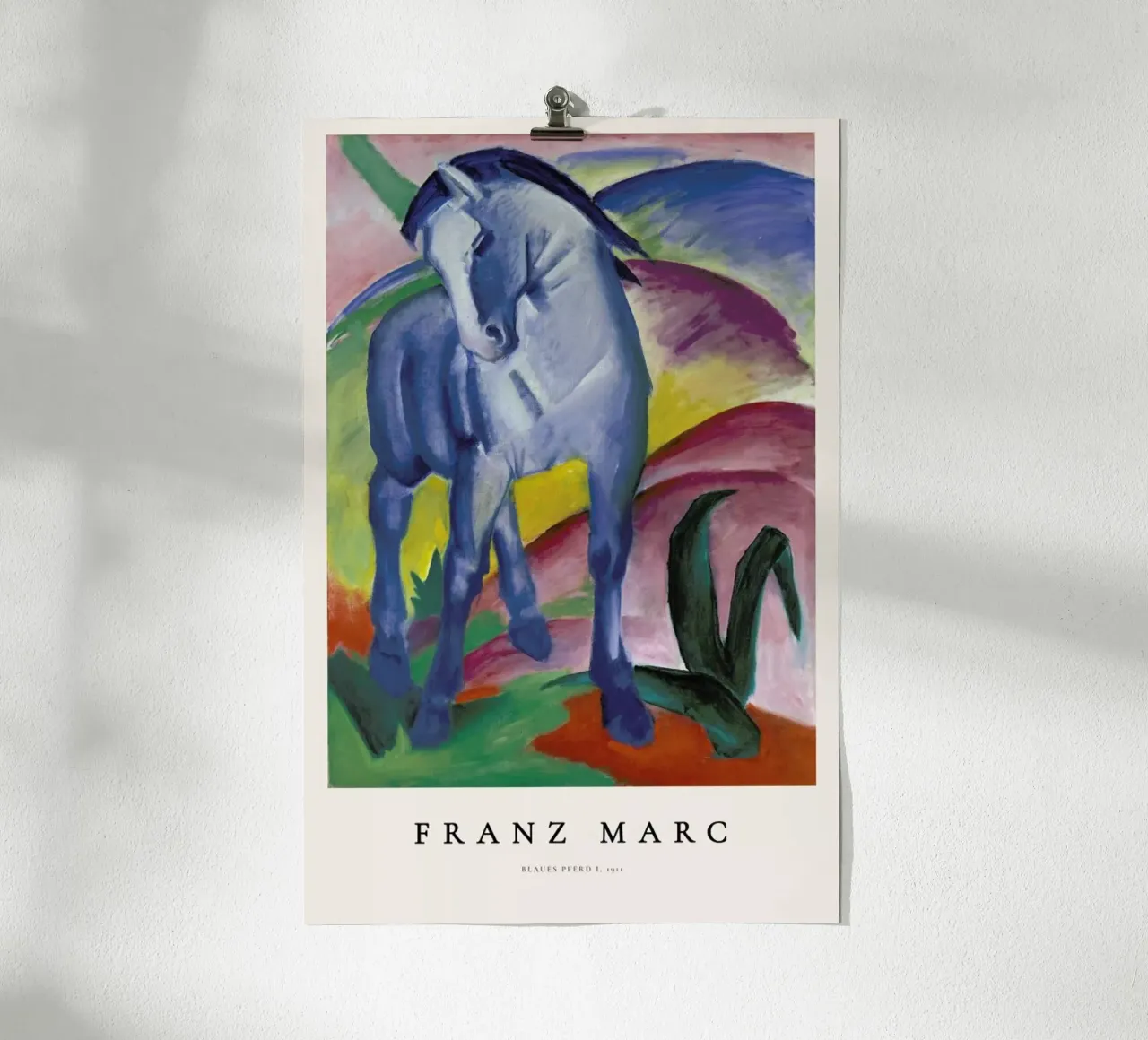 Franz Marc-Blaues Pferd I carta hahnemühle da ARTOTHEK