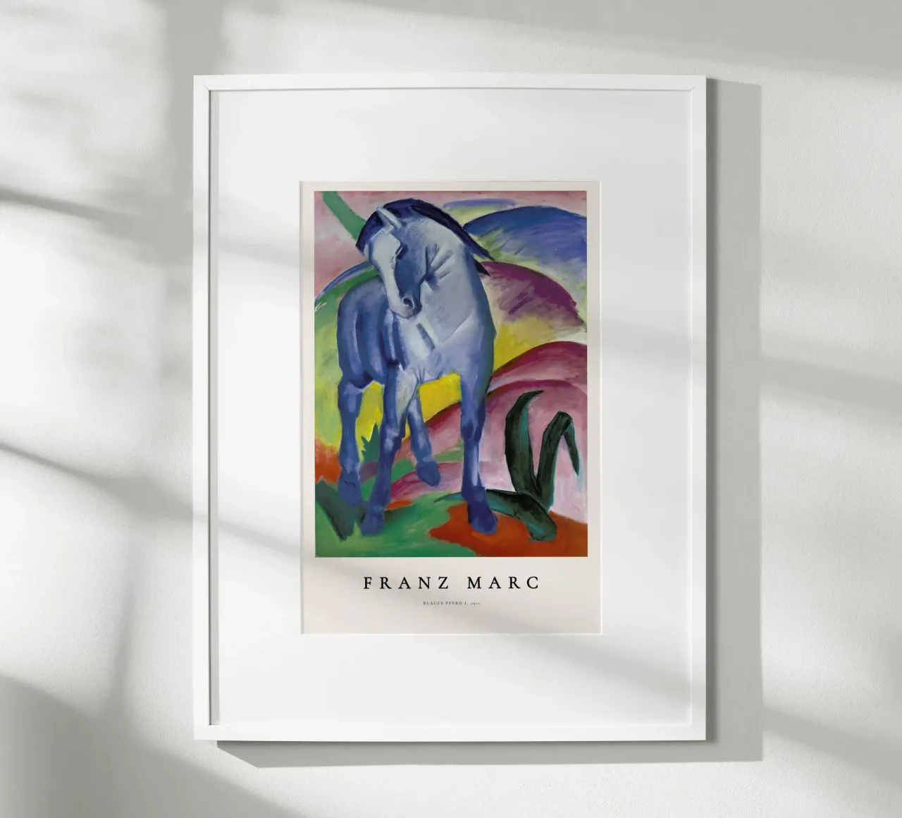 Franz Marc-Blaues Pferd I carta hahnemühle da ARTOTHEK