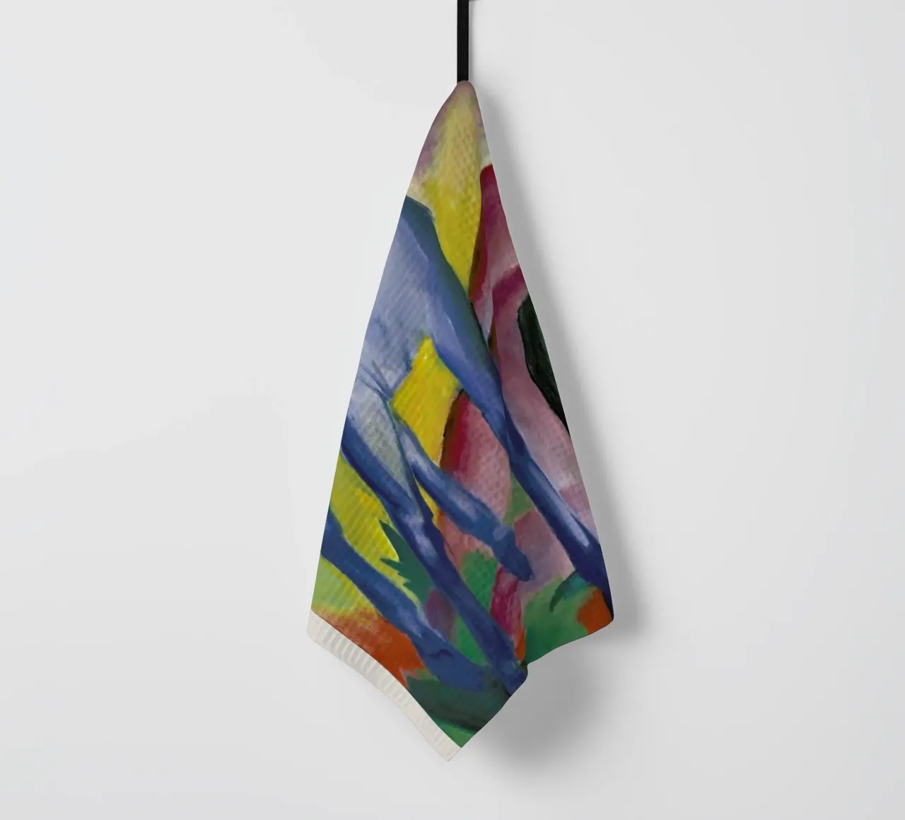 Franz Marc-Blaues Pferd I canovaccio da cucina da ARTOTHEK