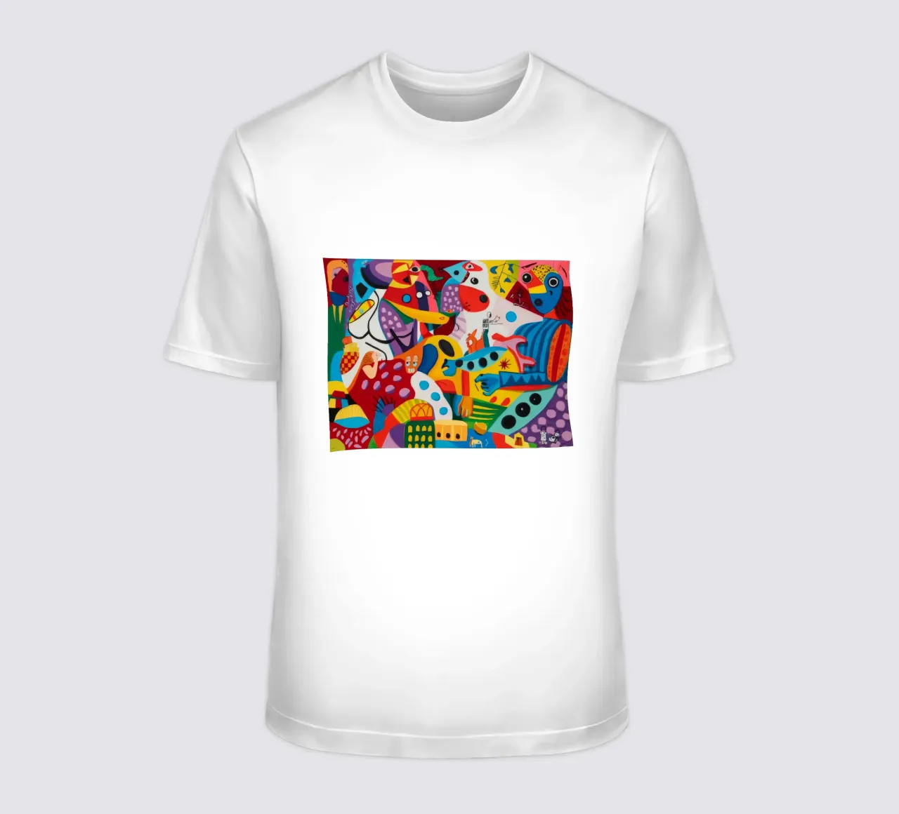 Fantasia astratta t-shirt da Monarco Virtuoso