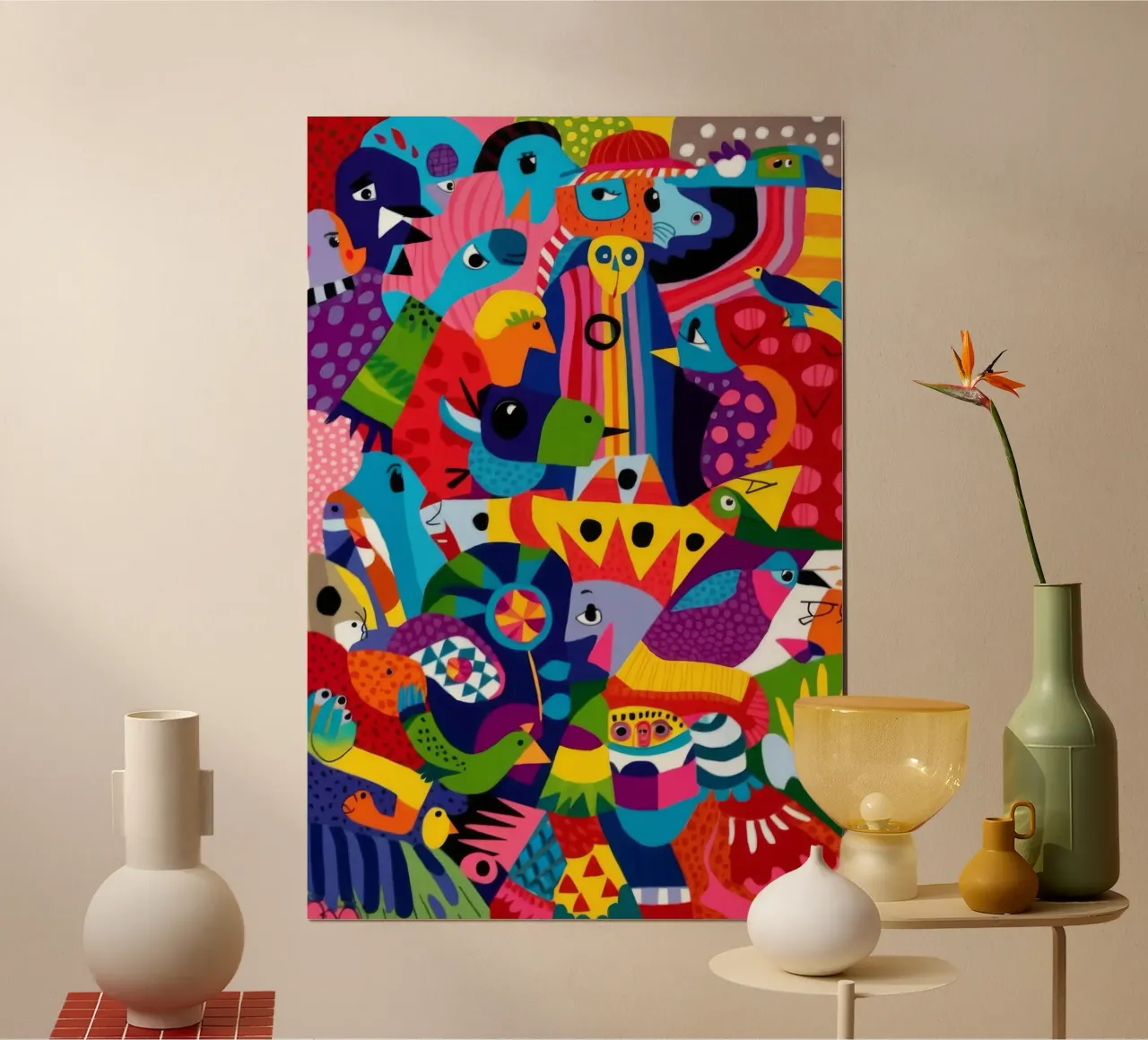 Kaleidoscopic Fantasy World poster by Monarco Virtuoso