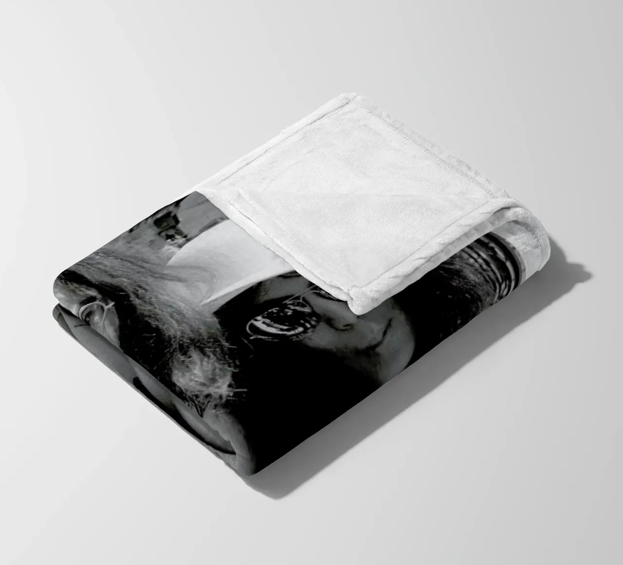 John Lennon and Yoko Ono coperta in pile da ARTOTHEK