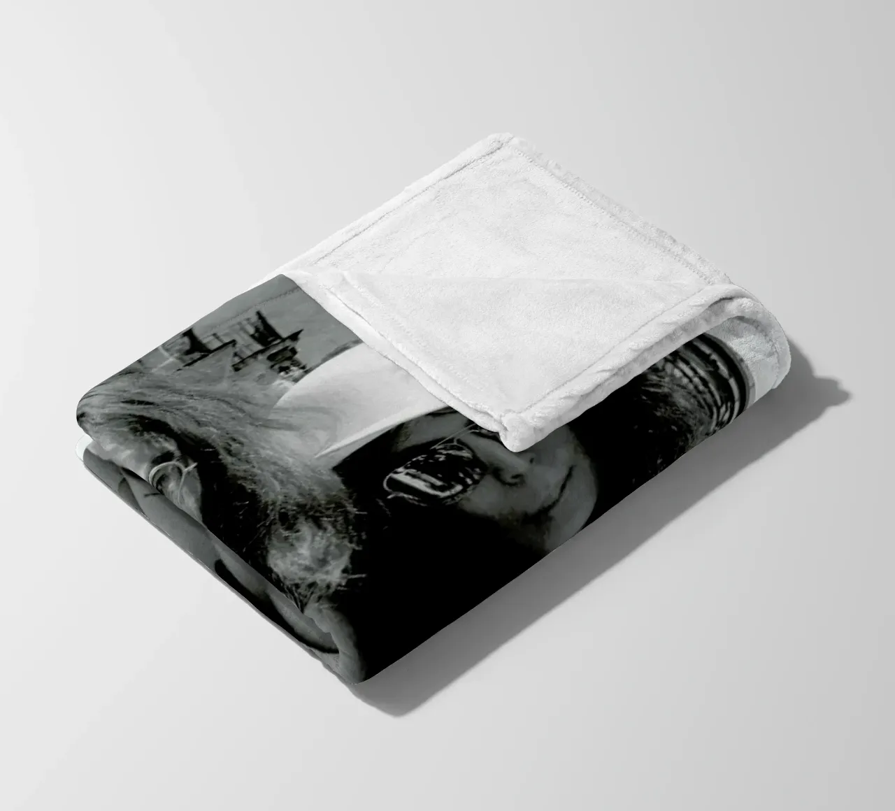 John Lennon and Yoko Ono coperta in pile da ARTOTHEK