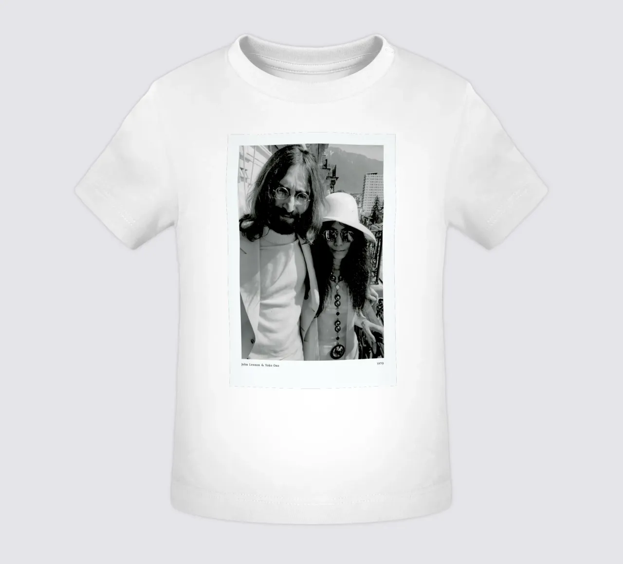 John Lennon and Yoko Ono maglietta neonato da ARTOTHEK