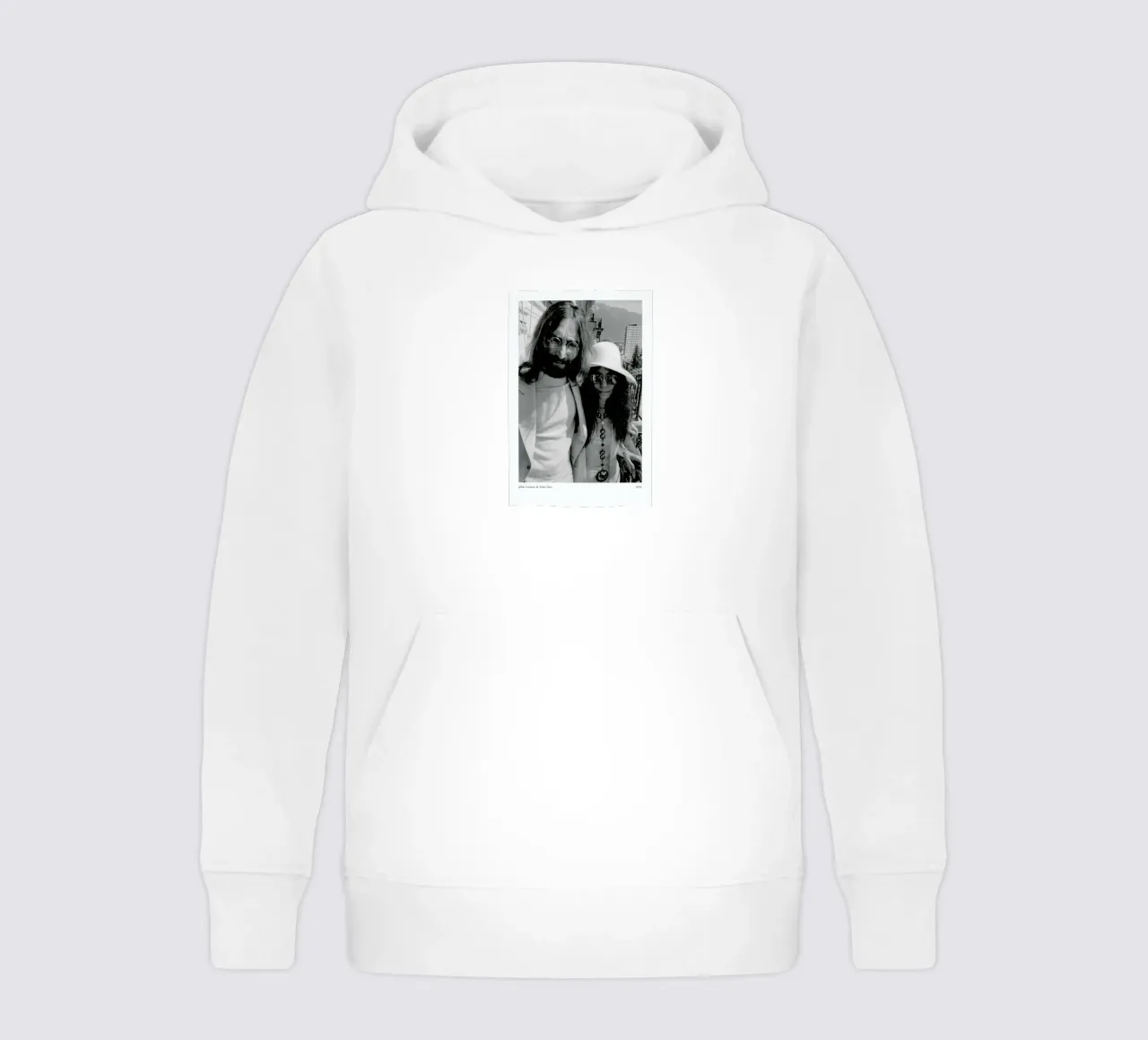 John Lennon and Yoko Ono felpa bambino con cappuccio da ARTOTHEK