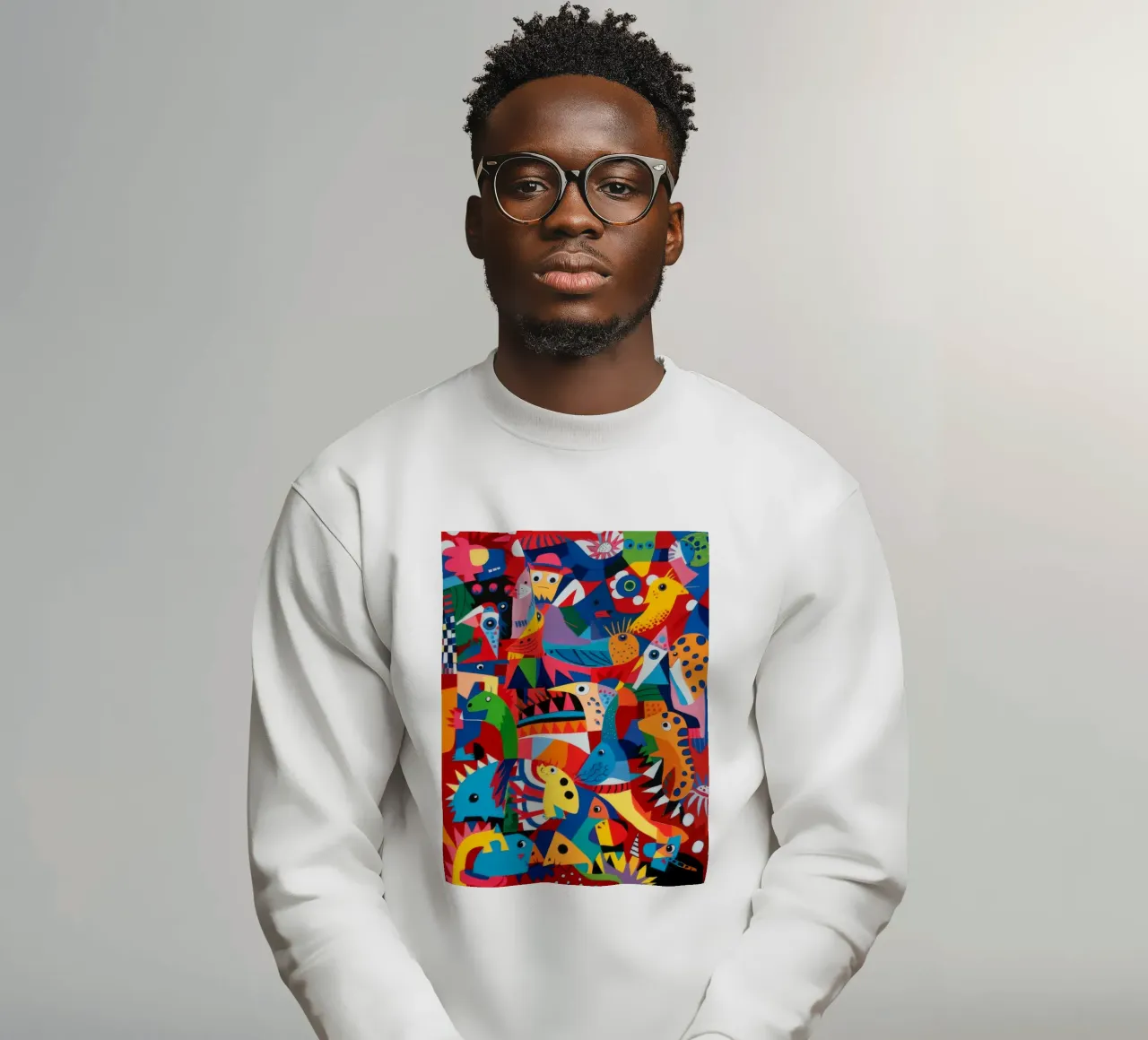 Paesaggio onirico eclettico felpa da Monarco Virtuoso