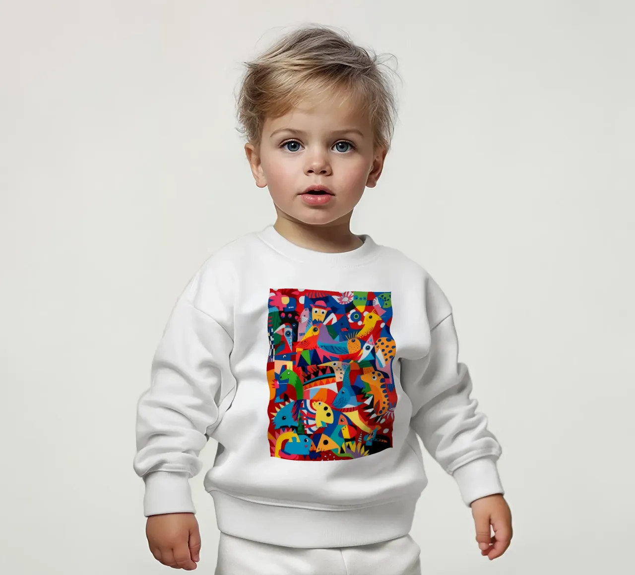 Paesaggio onirico eclettico felpa neonato da Monarco Virtuoso