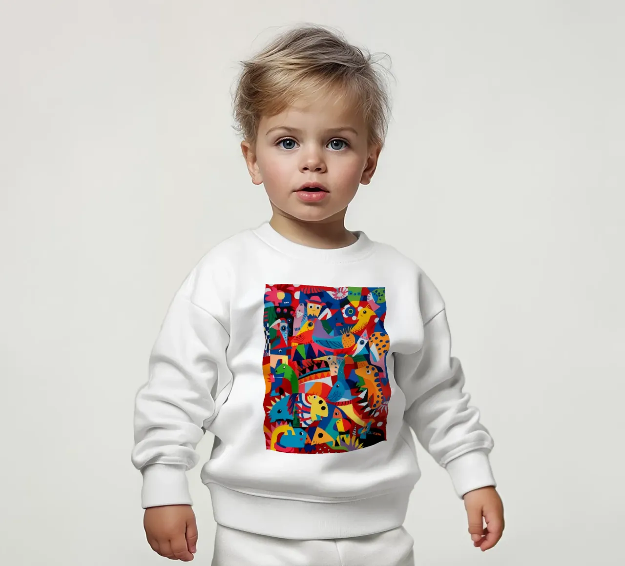 Eklektische Traumlandschaft Baby Sweatshirt von Monarco Virtuoso