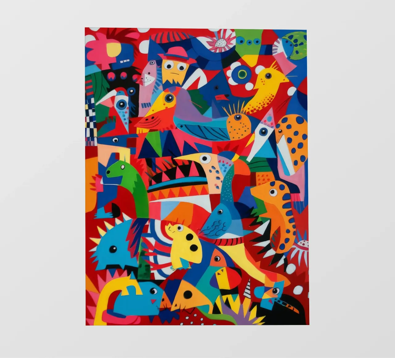 Paesaggio onirico eclettico telo in pvc da Monarco Virtuoso