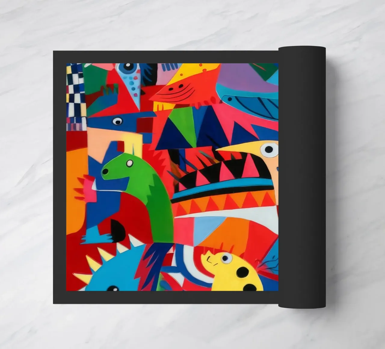 Paesaggio onirico eclettico zerbino da Monarco Virtuoso