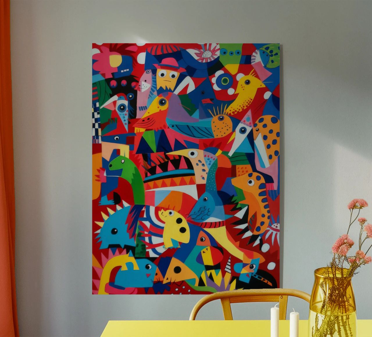 Paesaggio onirico eclettico plexiglass da Monarco Virtuoso