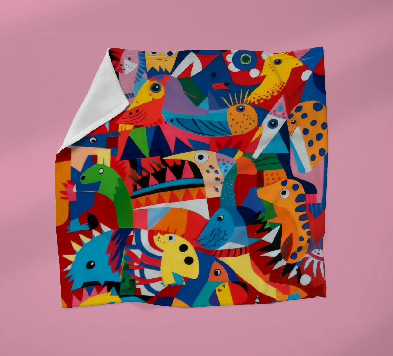 Paesaggio onirico eclettico coperta in pile da Monarco Virtuoso
