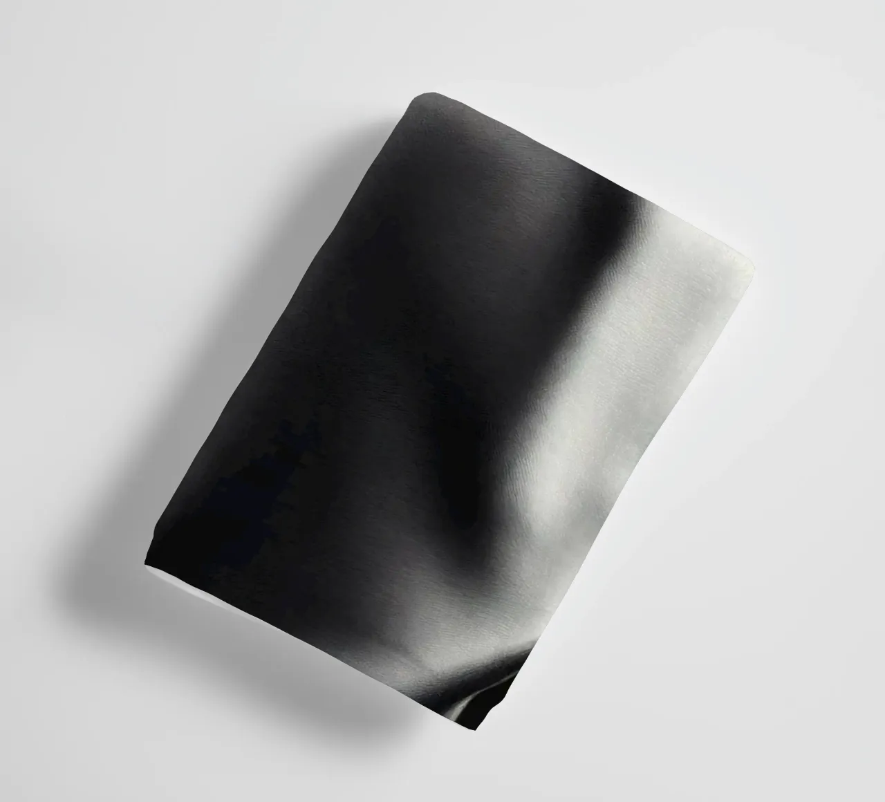 Woman's back portrait in grayscale emphasizing form towel by DesignDoodle