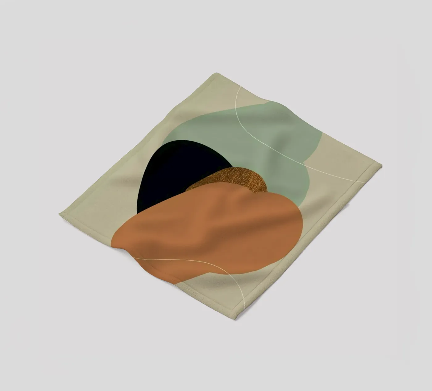 Cosy Bubbles coperta in pile da XOXO Arte