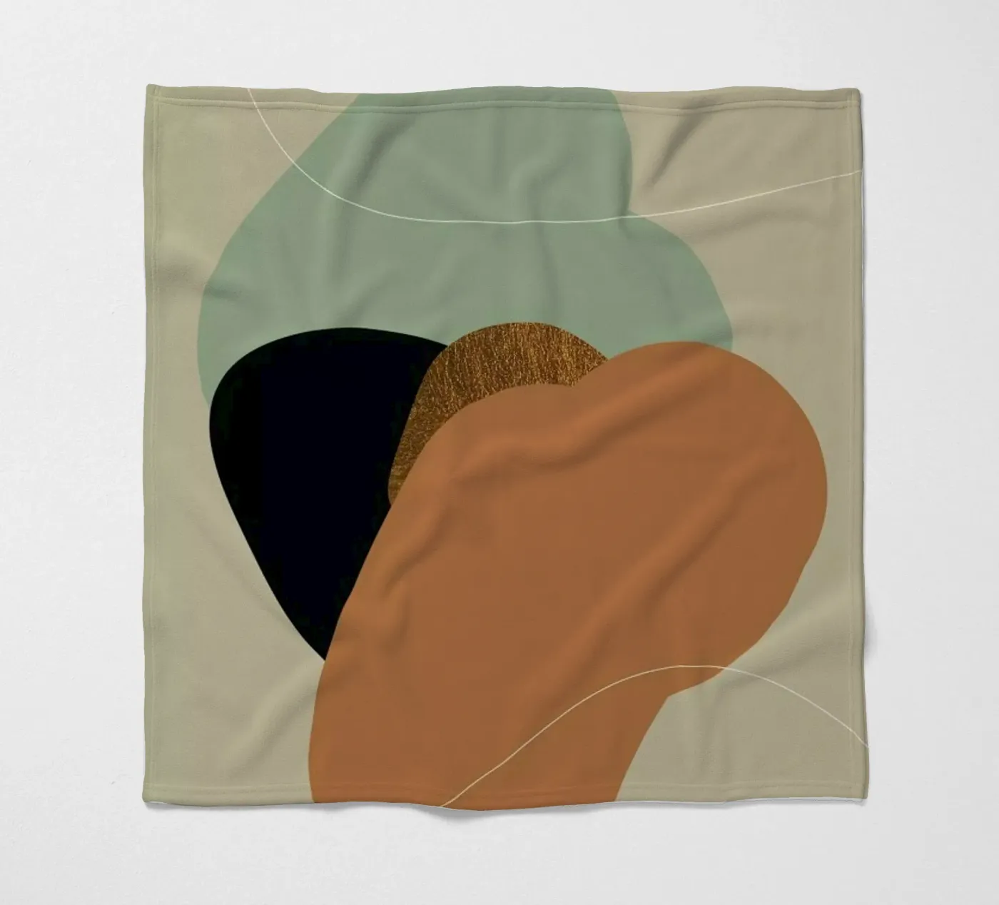 Cosy Bubbles coperta in pile da XOXO Arte
