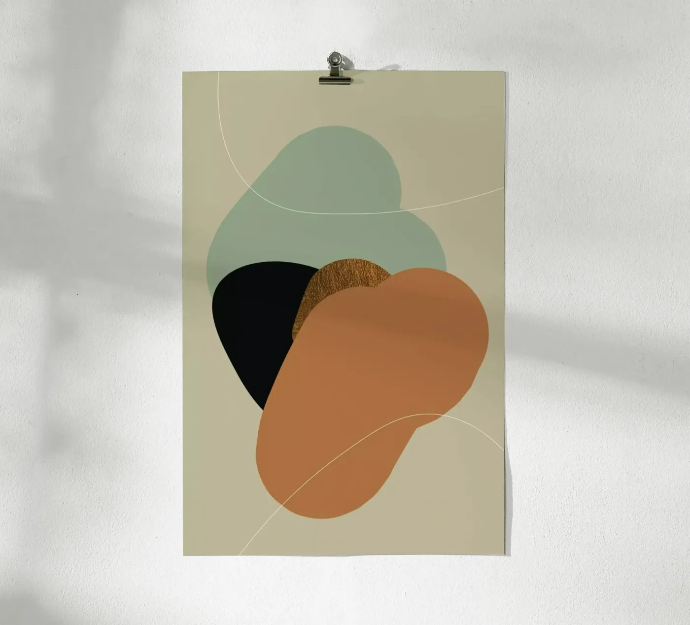 Cosy Bubbles poster by XOXO Arte