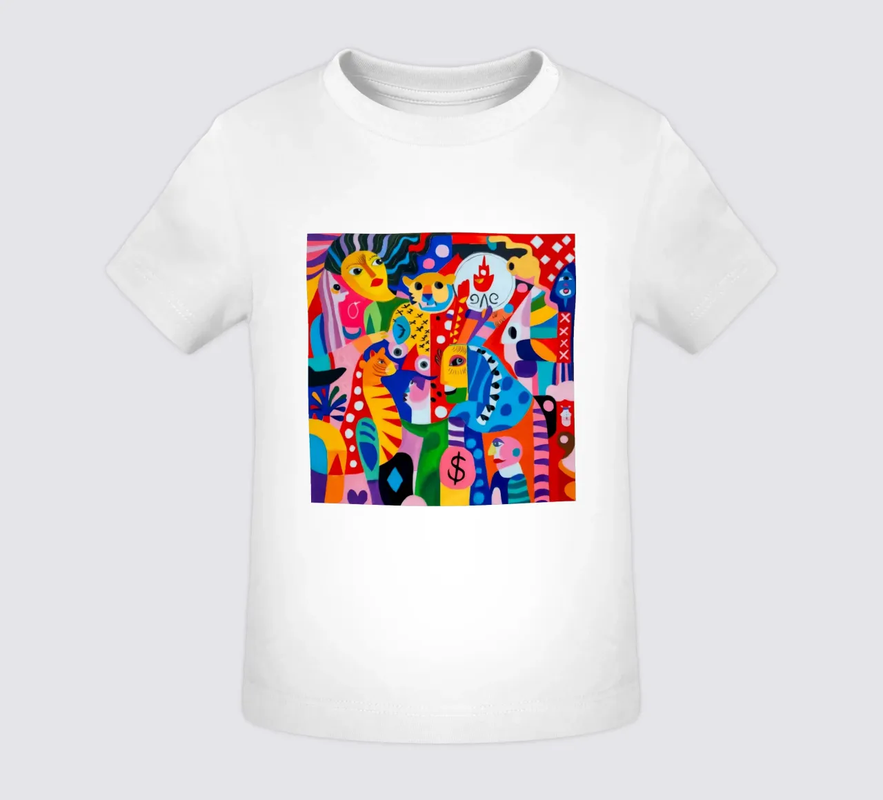 Colorful Fantasy Gathering baby t-shirt by Monarco Virtuoso